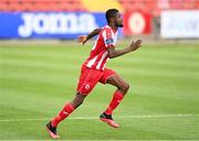 18 August 2020; Junior Ogedi-Uzokwe of Sligo Rovers during the SSE Airtricity League Premier Division match between Sligo Rovers and Waterford at The Showgrounds in Sligo. Photo by Harry Murphy/Sportsfile