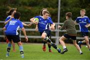 19 August 2020; Emmett Villing, age 11, in action during the Bank of Ireland Leinster Rugby Summer Camp at Navan in Meath. Photo by Matt Browne/Sportsfile