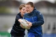 19 August 2020; James Woulfe, age 10, in action during the Bank of Ireland Leinster Rugby Summer Camp at Navan in Meath. Photo by Matt Browne/Sportsfile