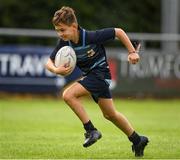 19 August 2020; Oliver Mallon, age 8, in action during the Bank of Ireland Leinster Rugby Summer Camp at Navan in Meath. Photo by Matt Browne/Sportsfile