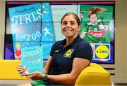 19 August 2020; Lidl Ireland celebrates the launch of ‘Girls Play Too: Inspiring Stories Of Irish Sportswomen’, the first ever collection of stories about Ireland’s most accomplished sportswomen. The book is available exclusively in all Lidl stores across the island of Ireland from Thursday, 20th August to Sunday, 6th September. On hand at the launch was Lidl brand ambassador and Ireland hockey captain Katie Mullan, pictured at Lidl Head Office in Tallaght, Dublin. Photo by Sam Barnes/Sportsfile