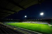 19 August 2020; A general view during the UEFA Champions League First Qualifying Round match between NK Celja and Dundalk at Ferenc Szusza Stadion in Budapest, Hungary. Photo by Vid Ponikvar/Sportsfile