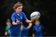 20 August 2020; Isa Irwin, age 8, in action during the Bank of Ireland Leinster Rugby Summer Camp at Greystones in Wicklow. Photo by Matt Browne/Sportsfile