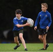 20 August 2020; Ethan O'Neill, age 11, in action during the Bank of Ireland Leinster Rugby Summer Camp at Greystones in Wicklow. Photo by Matt Browne/Sportsfile