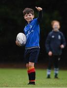 20 August 2020; Henry Vance, age 9, during the Bank of Ireland Leinster Rugby Summer Camp at Greystones in Wicklow. Photo by Matt Browne/Sportsfile