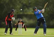 20 August 2020; Kevin O'Brien of Leinster Lightning plays a shot to score a boundary during the 2020 Test Triangle Inter-Provincial Series match between Leinster Lightning and Munster Reds at Pembroke Cricket Club in Dublin. Photo by Seb Daly/Sportsfile