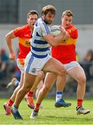 9 August 2020; Aidan O'Shea of Breaffy in action against Eoghan O'Reilly of Castlebar Mitchels during the Mayo County Senior Football Championship Group 1 Round 3 match between Castlebar Mitchels and Breaffy at Páirc Josie Munnelly in Castlebar, Mayo. Photo by Brendan Moran/Sportsfile