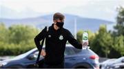 21 August 2020; Ronan Finn of Shamrock Rovers arrives prior to the SSE Airtricity League Premier Division match between Shamrock Rovers and Shelbourne at Tallaght Stadium in Dublin. Photo by Stephen McCarthy/Sportsfile