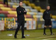 21 August 2020; Shamrock Rovers manager Stephen Bradley during the SSE Airtricity League Premier Division match between Shamrock Rovers and Shelbourne at Tallaght Stadium in Dublin. Photo by Stephen McCarthy/Sportsfile