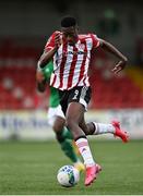 21 August 2020; Ibrahim Meite of Derry City during the SSE Airtricity League Premier Division match between Derry City and Cork City at the Ryan McBride Brandywell Stadium in Derry. Photo by Seb Daly/Sportsfile