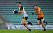 21 August 2020; Tony Brosnan of Dr Crokes in action against Paul O’Sullivan of Austin Stacks during the Kerry County Senior Football Championship Round 1 match between Dr Crokes and Austin Stacks at Austin Stack Park in Tralee, Kerry. Photo by Brendan Moran/Sportsfile