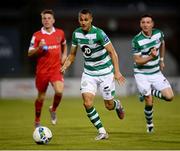 21 August 2020; Graham Burke of Shamrock Rovers during the SSE Airtricity League Premier Division match between Shamrock Rovers and Shelbourne at Tallaght Stadium in Dublin. Photo by Stephen McCarthy/Sportsfile