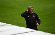 22 August 2020; Dundalk first team coach John Gill prior to the SSE Airtricity League Premier Division match between Sligo Rovers and Dundalk at The Showgrounds in Sligo. Photo by Seb Daly/Sportsfile