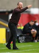 22 August 2020; St Patrick's Athletic head coach Stephen O'Donnell during the SSE Airtricity League Premier Division match between Bohemians and St Patrick's Athletic at Dalymount Park in Dublin. Photo by Stephen McCarthy/Sportsfile