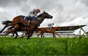 22 August 2020; Mac Swiney, with Kevin Manning up, right, cross the line to win ahead of second place, Cadillac, with Shane Foley up, left, the Galileo Irish EBF Futurity Stakes at The Curragh Racecourse in Kildare. Photo by David Fitzgerald/Sportsfile
