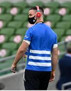 22 August 2020; Jonathan Sexton of Leinster ahead of the Guinness PRO14 Round 14 match between Leinster and Munster at the Aviva Stadium in Dublin. Photo by Ramsey Cardy/Sportsfile
