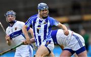 22 August 2020; Paul Ryan of Ballyboden St Enda's gets past Mark O'Farrell, right, and Conor Burke of St Vincent's during the Dublin County Senior A Hurling Championship Quarter-Final match between St Vincent's and Ballyboden St Enda's at Parnell Park in Dublin. Photo by Piaras Ó Mídheach/Sportsfile