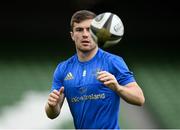 22 August 2020; Luke McGrath of Leinster prior to the Guinness PRO14 Round 14 match between Leinster and Munster at the Aviva Stadium in Dublin. Photo by Stephen McCarthy/Sportsfile