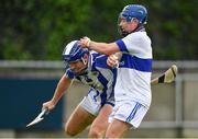 22 August 2020; Conal Keaney of Ballyboden St Enda's in action against Mark O'Keefe of St Vincent's during the Dublin County Senior A Hurling Championship Quarter-Final match between St Vincent's and Ballyboden St Enda's at Parnell Park in Dublin. Photo by Piaras Ó Mídheach/Sportsfile