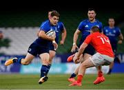 22 August 2020; Garry Ringrose of Leinster during the Guinness PRO14 Round 14 match between Leinster and Munster at the Aviva Stadium in Dublin. Photo by Ramsey Cardy/Sportsfile