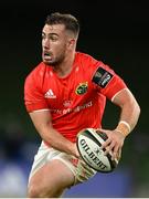22 August 2020; JJ Hanrahan of Munster during the Guinness PRO14 Round 14 match between Leinster and Munster at the Aviva Stadium in Dublin. Photo by Stephen McCarthy/Sportsfile
