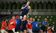 22 August 2020; Devin Toner of Leinster during the Guinness PRO14 Round 14 match between Leinster and Munster at the Aviva Stadium in Dublin. Photo by Stephen McCarthy/Sportsfile