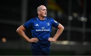22 August 2020; Devin Toner of Leinster during the Guinness PRO14 Round 14 match between Leinster and Munster at the Aviva Stadium in Dublin. Photo by David Fitzgerald/Sportsfile
