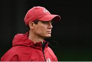 22 August 2020; Munster senior coach Stephen Larkham ahead of the Guinness PRO14 Round 14 match between Leinster and Munster at the Aviva Stadium in Dublin. Photo by Ramsey Cardy/Sportsfile