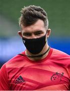 22 August 2020; Peter O'Mahony of Munster ahead of the Guinness PRO14 Round 14 match between Leinster and Munster at the Aviva Stadium in Dublin. Photo by Ramsey Cardy/Sportsfile