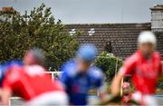 23 August 2020; Leon McCarthy watches the game from the roof of his house beside Walsh park during the Waterford County Senior Hurling Championship Semi-Final match between Mount Sion and Passage at Walsh Park in Waterford. Photo by Eóin Noonan/Sportsfile
