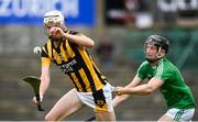 23 August 2020; Sean Keane Carroll of Shelmaliers in action against Sean Doyle of Naomh Éanna during the Wexford County Senior Hurling Championship Final match between Shelmaliers and Naomh Éanna at Chadwicks Wexford Park in Wexford. Photo by David Fitzgerald/Sportsfile