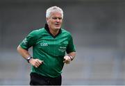 23 August 2020; Referee Dave Aston during the Dublin County Senior A Hurling Championship Quarter-Final match between St Brigid's and Cuala at Parnell Park in Dublin. Photo by Piaras Ó Mídheach/Sportsfile