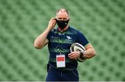 23 August 2020; Connacht head coach Andy Friend prior to the Guinness PRO14 Round 14 match between Connacht and Ulster at Aviva Stadium in Dublin. Photo by Stephen McCarthy/Sportsfile