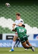 23 August 2020; Craig Gilroy of Ulster is tackled by Bundee Aki of Connacht during the Guinness PRO14 Round 14 match between Connacht and Ulster at Aviva Stadium in Dublin. Photo by Stephen McCarthy/Sportsfile