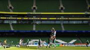 23 August 2020; Players contest a lineout against the backdrop of an empty Aviva Stadium during the Guinness PRO14 Round 14 match between Connacht and Ulster at Aviva Stadium in Dublin. Photo by Stephen McCarthy/Sportsfile