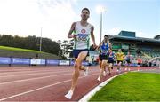 23 August 2020; Paul Robinson of St. Coca's AC, Kildare, on his way to winning the Men's 1500m during Day Two of the Irish Life Health National Senior and U23 Athletics Championships at Morton Stadium in Santry, Dublin. Photo by Sam Barnes/Sportsfile