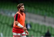 23 August 2020; John Andrew of Ulster ahead of the Guinness PRO14 Round 14 match between Connacht and Ulster at the Aviva Stadium in Dublin. Photo by Ramsey Cardy/Sportsfile