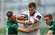 23 August 2020; Stuart McCloskey of Ulster is tackled by Peter Sullivan of Connacht during the Guinness PRO14 Round 14 match between Connacht and Ulster at the Aviva Stadium in Dublin. Photo by Ramsey Cardy/Sportsfile