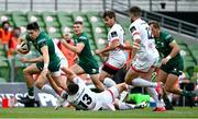 23 August 2020; Alex Wootton of Connacht is tackled by James Hume of Ulster during the Guinness PRO14 Round 14 match between Connacht and Ulster at the Aviva Stadium in Dublin. Photo by Ramsey Cardy/Sportsfile