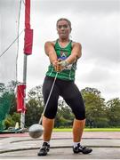 22 August 2020; Zoe Mohan of Cushinstown AC, Meath, competing in the Women's Hammer during Day One of the Irish Life Health National Senior and U23 Athletics Championships at Morton Stadium in Santry, Dublin. Photo by Sam Barnes/Sportsfile