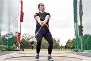 22 August 2020; Caoimhe Morris of Clonliffe Harriers AC, Dublin, competing in the Women's Hammer during Day One of the Irish Life Health National Senior and U23 Athletics Championships at Morton Stadium in Santry, Dublin. Photo by Sam Barnes/Sportsfile