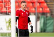 25 August 2020; Peter Cherrie of Derry City prior to the UEFA Europa League First Qualifying Round match between FK Riteriai and Derry City at LFF Stadium in Vilnius, Lithuania. Photo by Saulius Cirba/Sportsfile