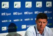 25 August 2020; FAI Interim Deputy CEO Niall Quinn during the launch of the WATCHLOI Half-Season Pass for the 2020 SSE Airtricity League Premier Division season run-in, at FAI Headquarters in Abbotstown, Dublin. Supporters will be able to watch the Premier Division 'Run-In' for just €39 in Ireland and €45 for the rest of the world. The Half-Season Pass has been launched ahead of the bumper Extra.ie FAI Cup second round weekend with six of the eight matches available. This means each match works out at less than a euro per game for what should be an exciting end to the season at both ends of the table. WATCHLOI has also launched FAI Gold as part of the Half-Season Pass package. FAI Gold is a new section of the service which will have selected Republic of Ireland matches available to watch from the RTE Archive, starting with Republic of Ireland v Netherlands in 1987. Photo by Stephen McCarthy/Sportsfile