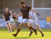 26 August 2020; Bernard Brogan of St Oliver Plunkett/Eoghan Ruadh in action against Darren Byrne of Raheny during the Dublin County Senior Football Championship Round 3 match between Raheny and St Oliver Plunkett/Eoghan Ruadh at Parnell Park in Dublin. Photo by Matt Browne/Sportsfile