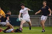26 August 2020; Sean McCarthy of Raheny on his way to scoring his side's second goal during the Dublin County Senior Football Championship Round 3 match between Raheny and St Oliver Plunkett/Eoghan Ruadh at Parnell Park in Dublin. Photo by Matt Browne/Sportsfile