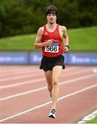 22 August 2020; Darragh Lynch of Ennis Track AC, Clare competing in the Men's 5000m during Day One of the Irish Life Health National Senior and U23 Athletics Championships at Morton Stadium in Santry, Dublin. Photo by Sam Barnes/Sportsfile