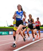 22 August 2020; Cliona Murphy of Dublin City Harriers AC, Dublin, competing in the Women's 5000m during Day One of the Irish Life Health National Senior and U23 Athletics Championships at Morton Stadium in Santry, Dublin. Photo by Sam Barnes/Sportsfile