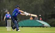 27 August 2020; William Porterfield of North West Warriors plays a shot during the 2020 Test Triangle Inter-Provincial Series match between Leinster Lightning and North West Warriors at Pembroke Cricket Club in Dublin. Photo by Matt Browne/Sportsfile