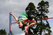 23 August 2020; David Cussen of Old Abbey AC, Cork, competing in the Men's High Jump during Day Two of the Irish Life Health National Senior and U23 Athletics Championships at Morton Stadium in Santry, Dublin. Photo by Sam Barnes/Sportsfile