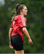 22 August 2020; Jennifer Cosgrave of Bohemians during the Women's National League match between Bohemians and Peamount United at Oscar Traynor Centre in Dublin. Photo by Ramsey Cardy/Sportsfile